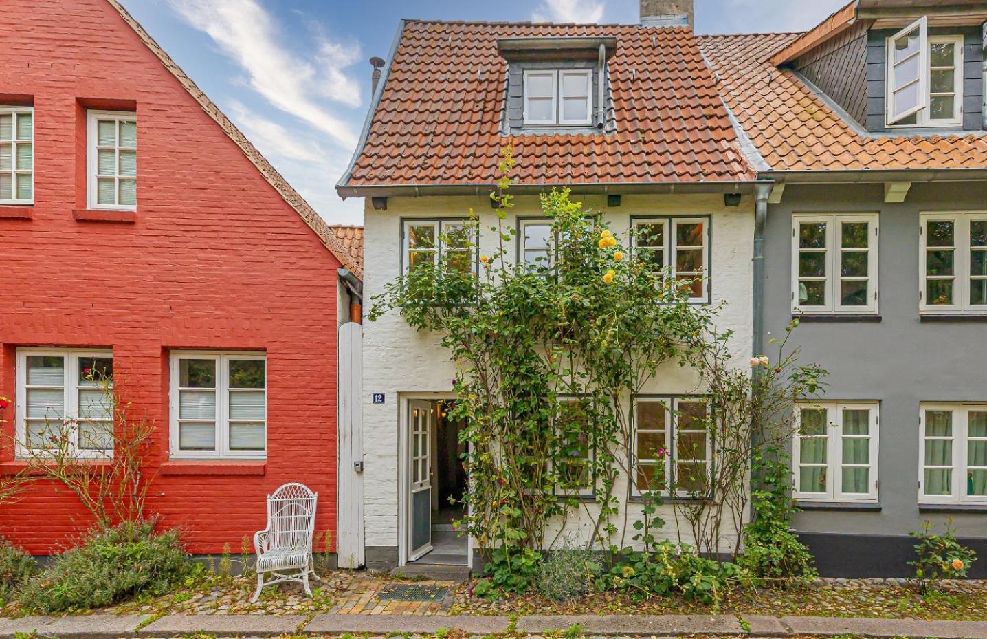 Fewo1846 - Altes Steuermannhaus - Uriges Reihenhaus Mit 2 Schlafzimmern In Der Altstadt Flensburg Dış mekan fotoğraf